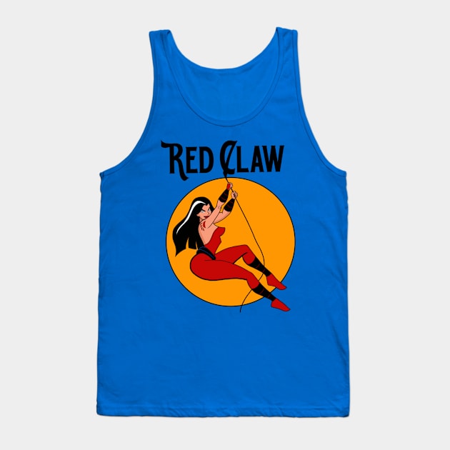 Red Claw Tank Top by AndrewKennethArt